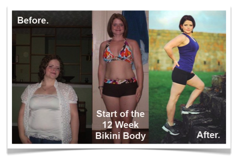 Angela Blue Natural Weight Loss Success Story Bikini Body Program