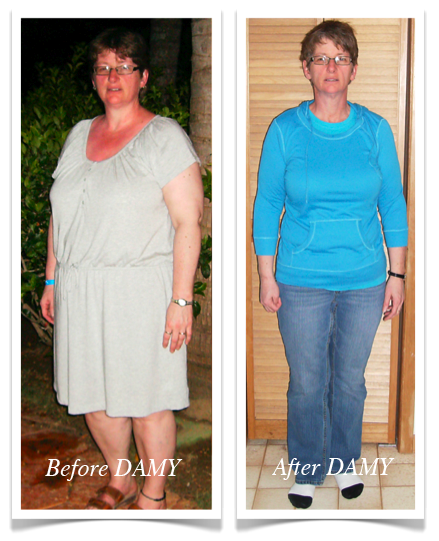 Gails 80 lb weight loss with DAMY Health_1