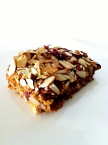 Pumpkin Cranberry Almond Protein Bar