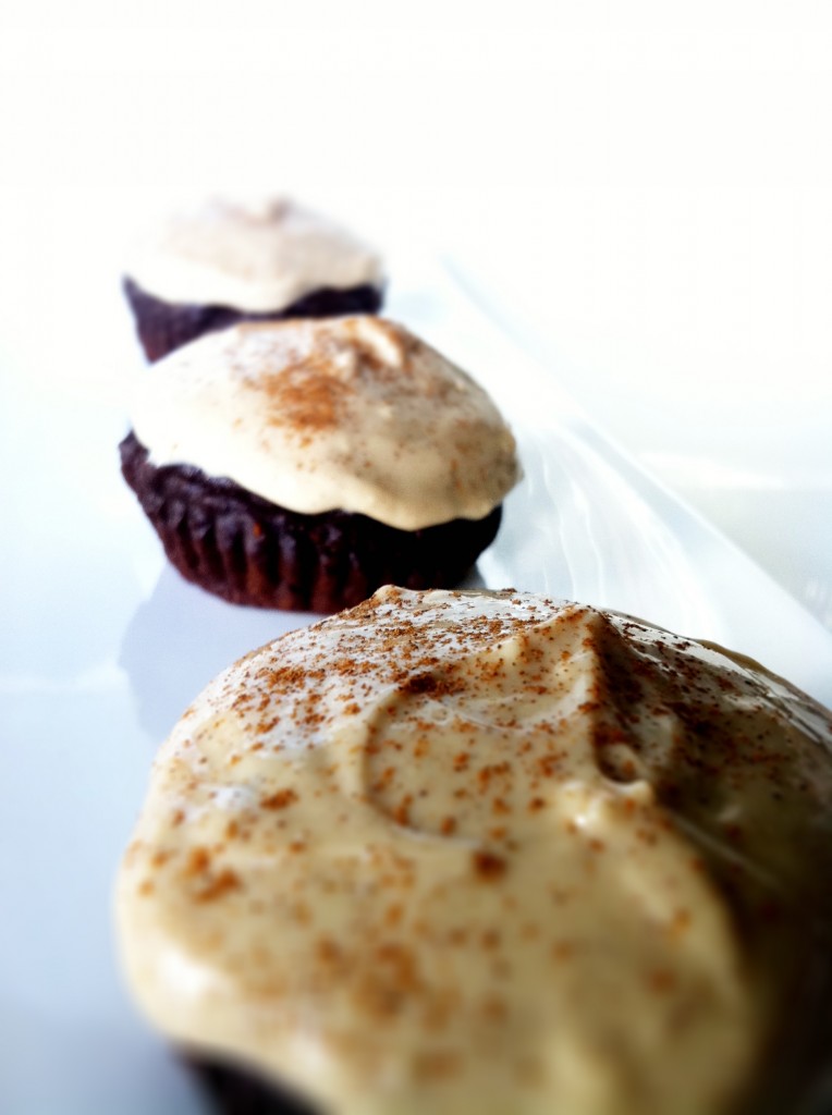 Skinny Dark Chocolate Cupcakes
