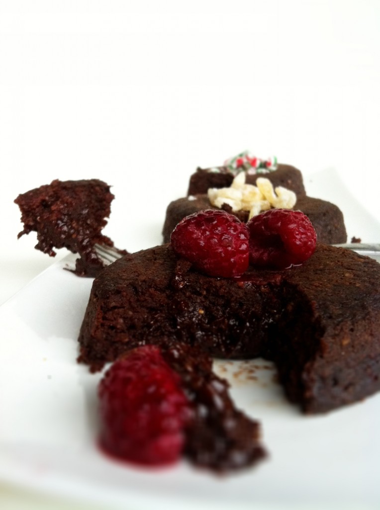Healthy Christmas Chocolate cake
