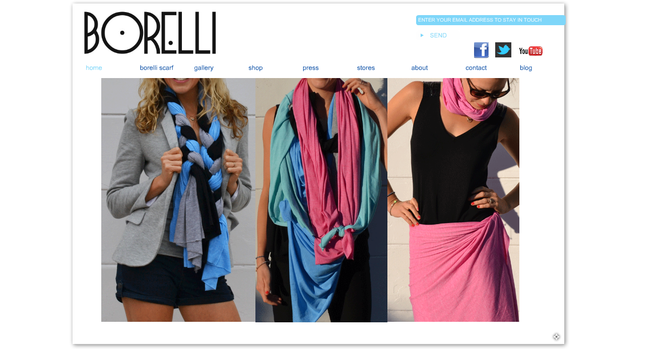 Borelli Scarf Giveaway