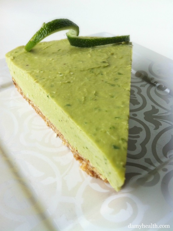 Clean Raw Lime Mousse Pie