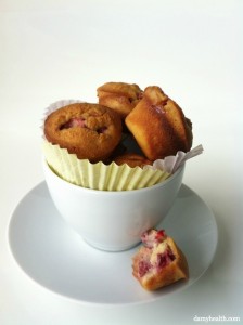 Strawberry Lemonade Gluten-free Muffins