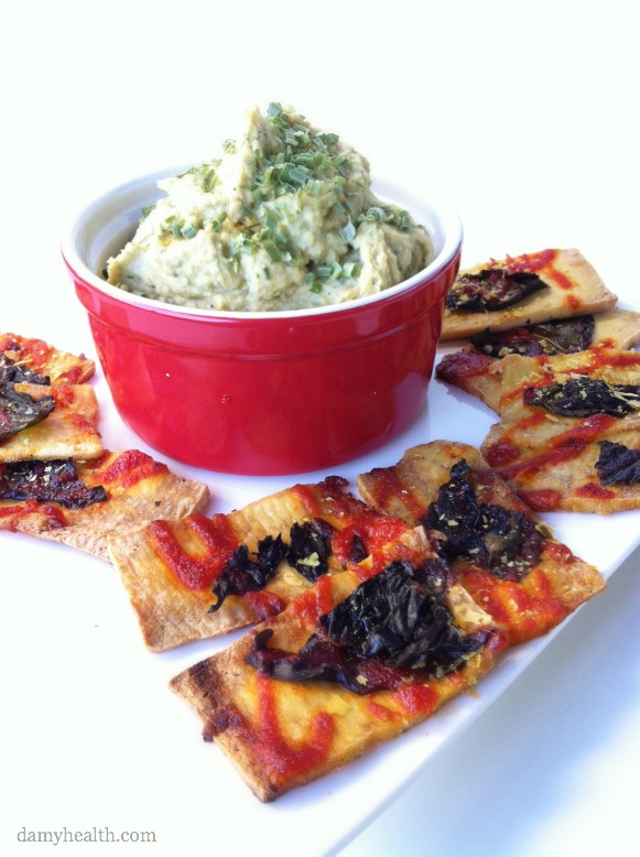 Creamy Cheese and Chive Dip (Vegan)