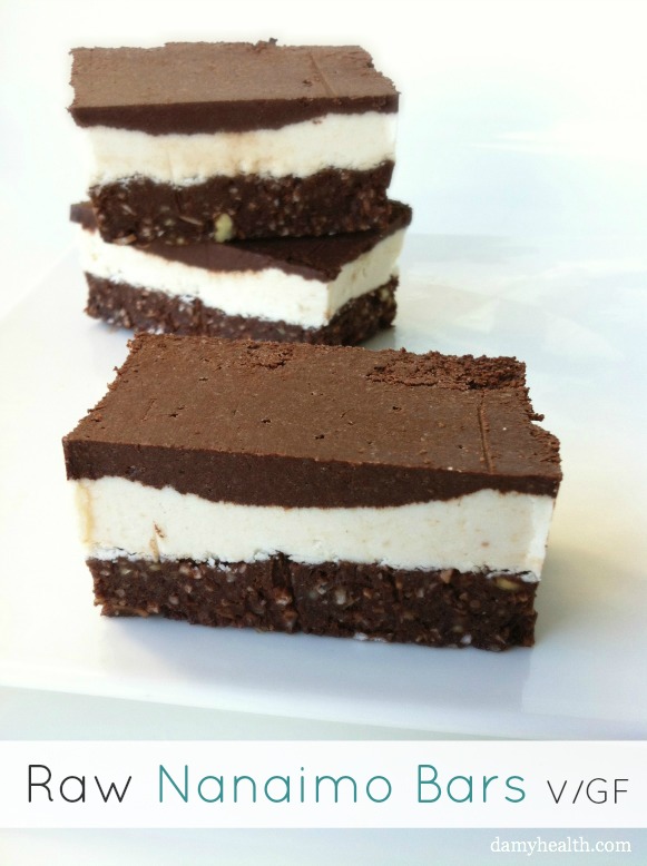 Raw Vegan nanaimo bars Raw Vegan nanaimo bars