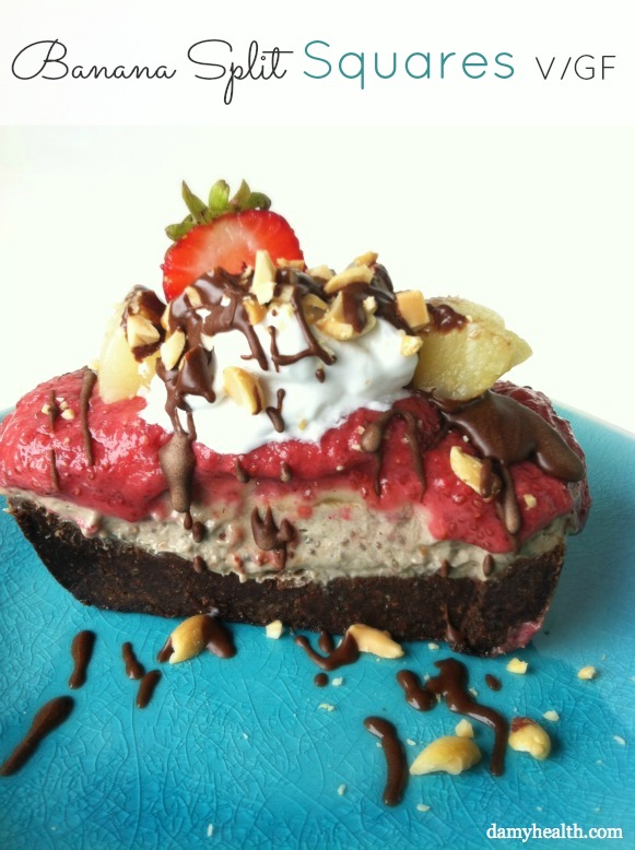 healthy banana split healthy banana split