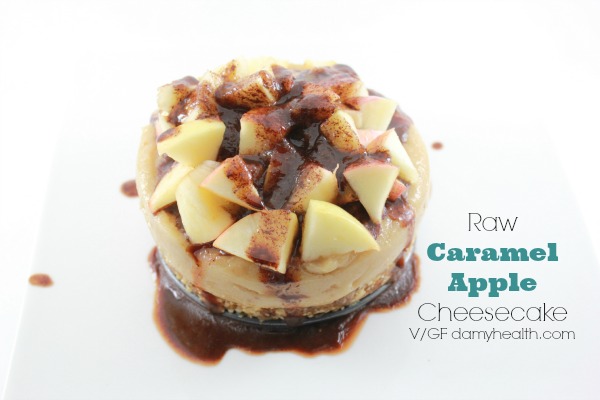 Vegan Caramel Apple Cheesecake1