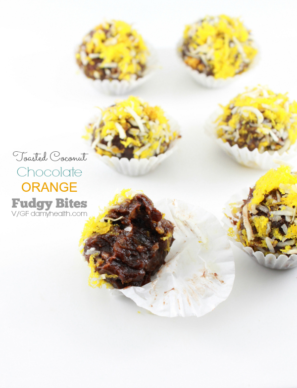 raw vegan toasted coconut & orange chocolate  bites1