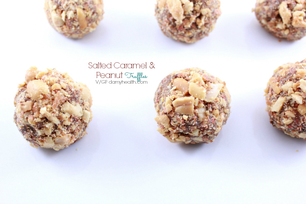 Caramel and Peanut Truffles