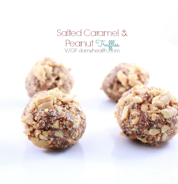Caramel and Peanut Truffles