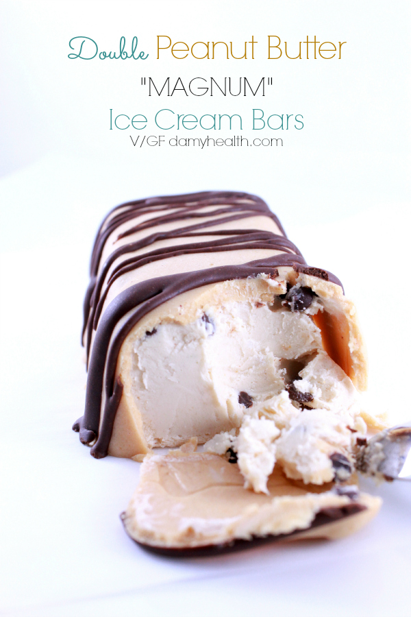 Double Peanut Butter "MAGNUM"  Ice Cream Bars