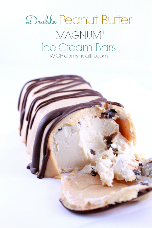 Double Peanut Butter "MAGNUM"  Ice Cream Bars