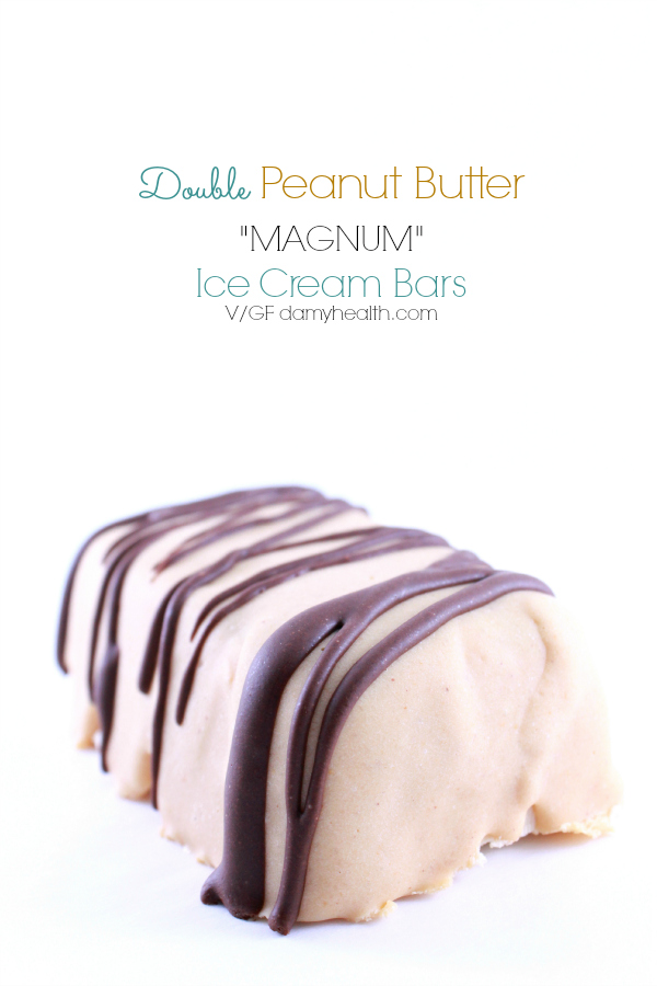 Double Peanut Butter "MAGNUM"  Ice Cream Bars