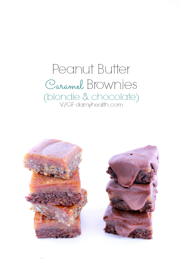 Peanut Butter Caramel Brownies 