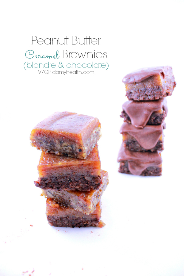 Peanut Butter Caramel Brownies 