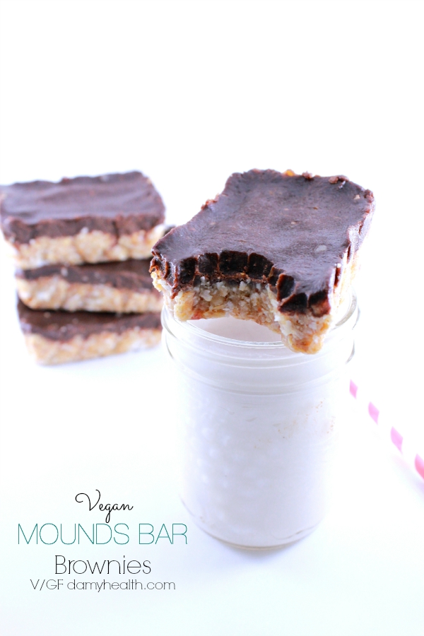 Vegan MOUNDS BAR Brownies