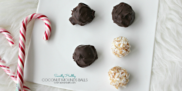 Secretly Healthy Coconut Mounds Balls