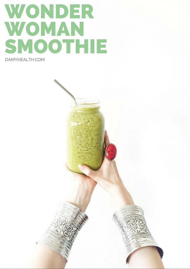 Wonder Woman Smoothie