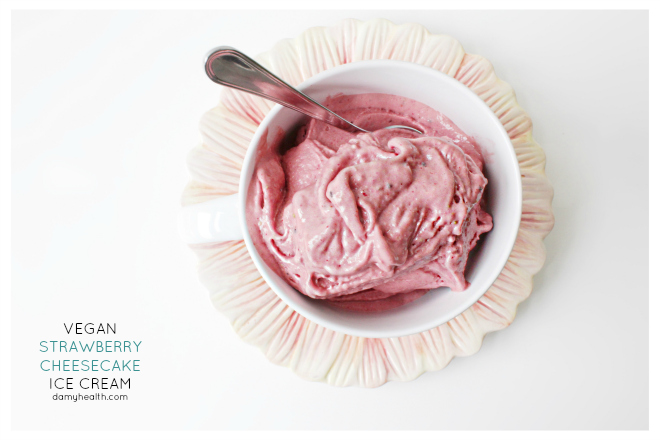 Strawberry Protein Powder Ice Cream