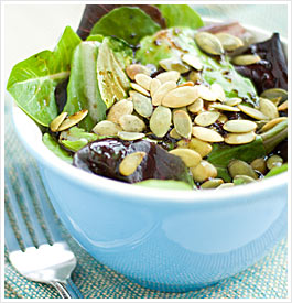 Roasted Pumpkin Seed Salad