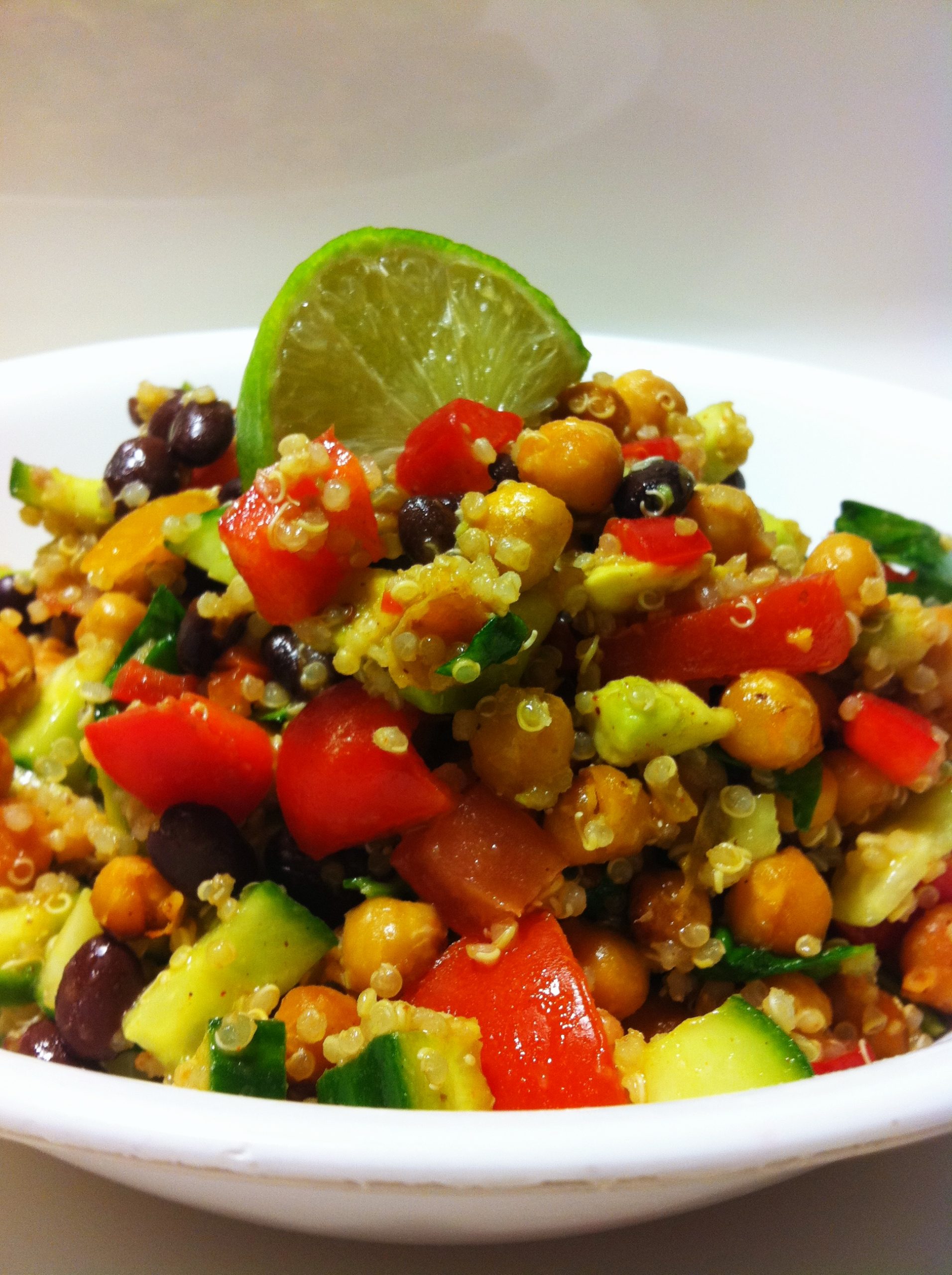 High Protein Vegan Fiesta Salad