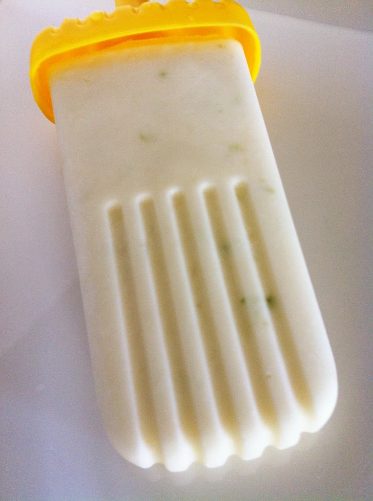 Coconut Lime Protein Creamsicles Coconut Lime Protein Creamsicles