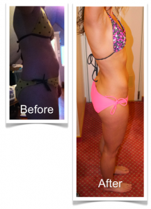 Kristen Before and After Bikini Body Program 3