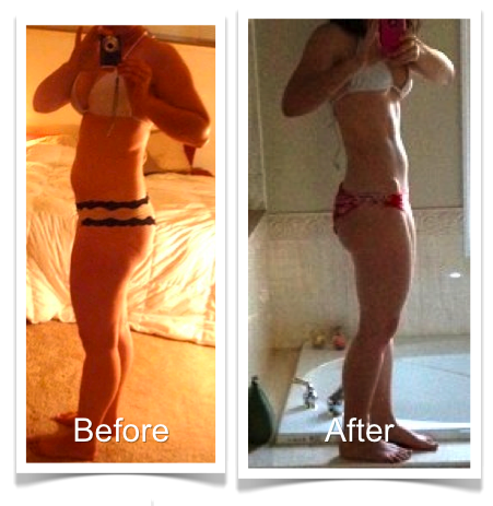 Steph Before and After Bikini Body Program 1