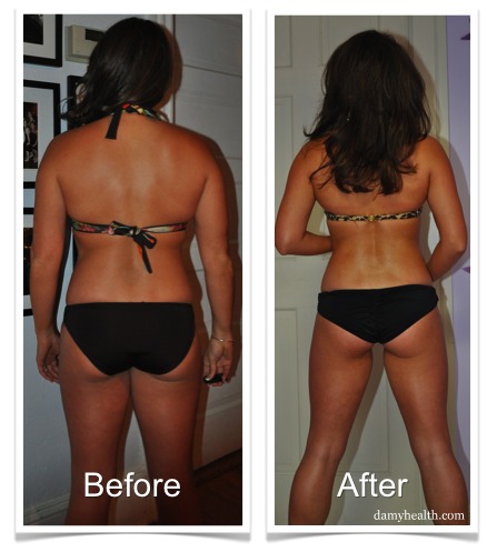 Sarah Before and After Bikini Body Program