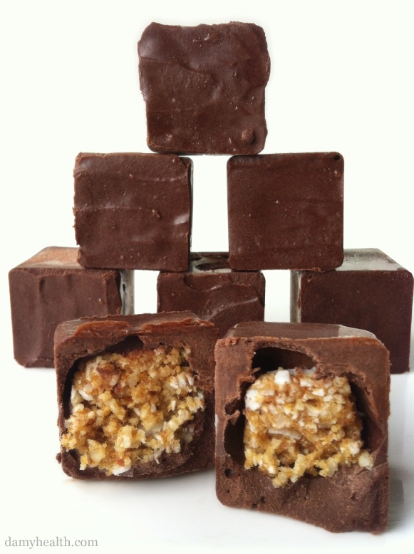 Chocolate Covered Macaroons (Maca Option)