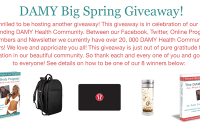 How to Enter the DAMY Big Spring Giveaway