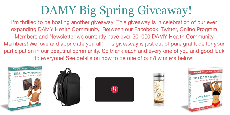 And the Winners Are… Big Spring Giveaway 2012