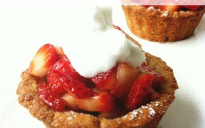 Strawberry Balsamic Pies (Vegan & Gluten Free)
