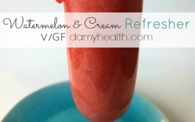 Watermelon and Cream Refresher