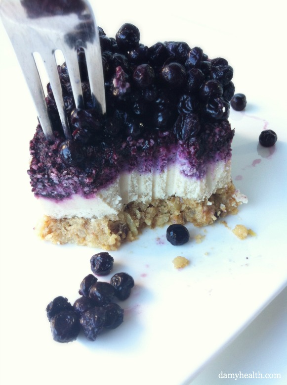 Natural Blueberry Cheesecake