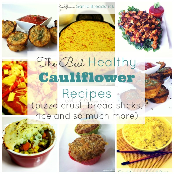 healthy cauliflower recipes