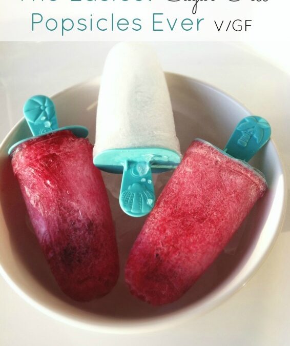 The Easiest Sugar Free Popsicles Ever