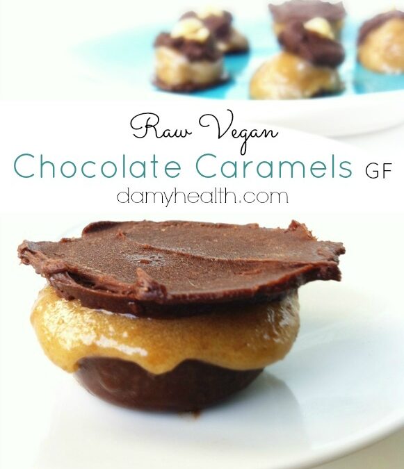 Raw Vegan Chocolate Caramels
