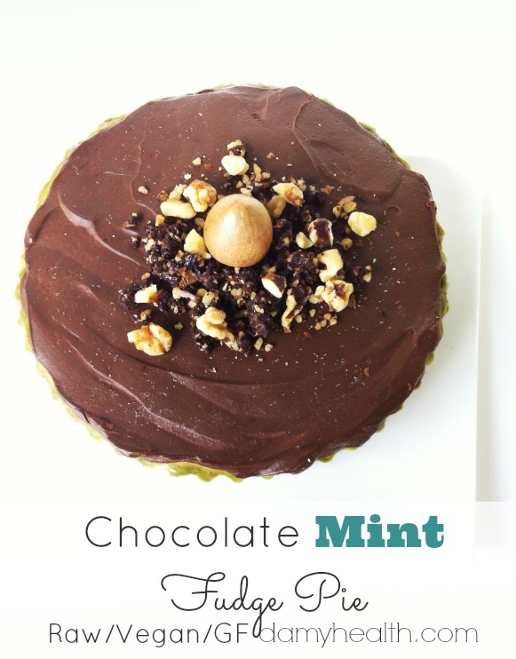 Healthy Chocolate Mint PIe1