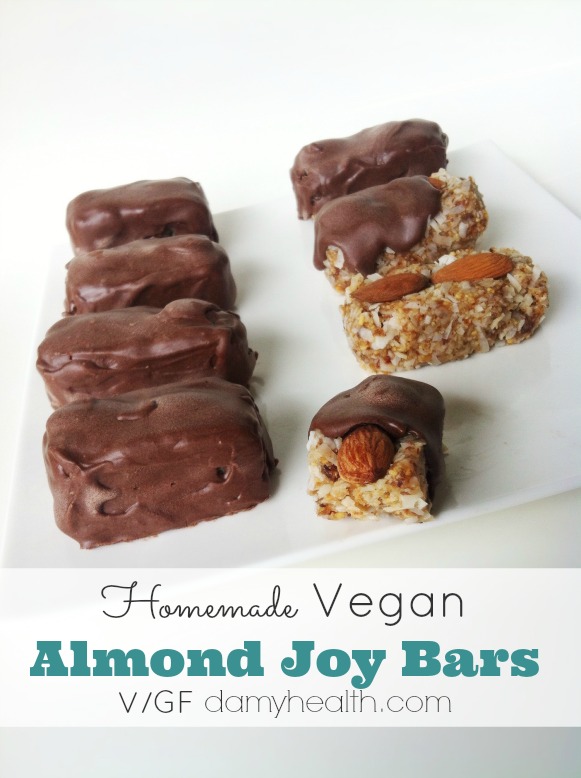 Homemade Almond Joy Chocolate Bars1