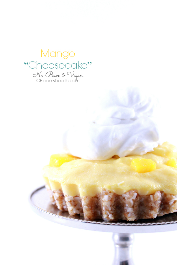 Mango “Cheesecake” – No-Bake & Vegan