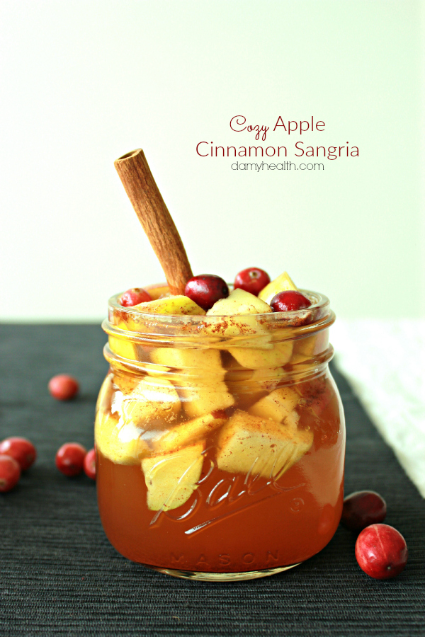 Cozy Apple Cinnamon Sangria