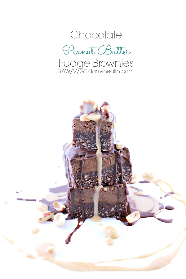 Chocolate Peanut Butter Fudge Brownie