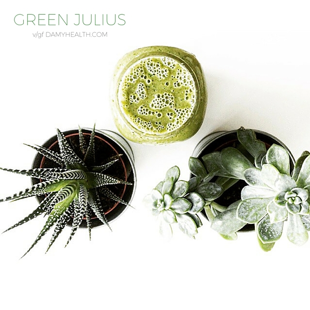 Green Julius (Healthy Orange Julius)
