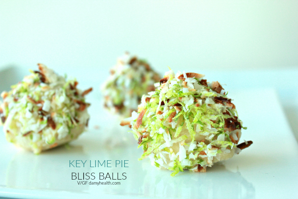 Key Lime Pie Bliss Balls