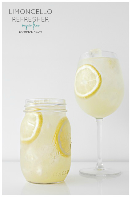 Sugar Free Limoncello Refresher