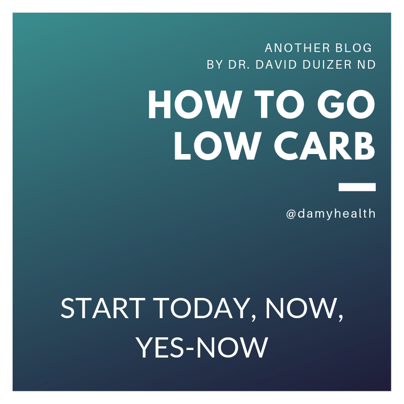 How to go low carb – Steps to making any change