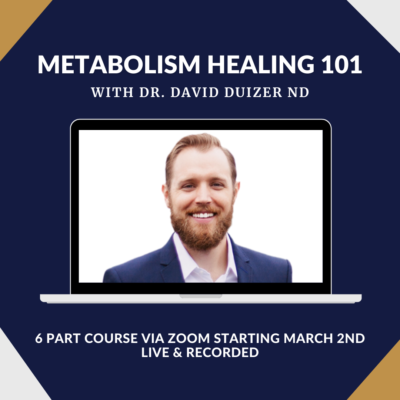 Metabolism Healing Course with Dr. David Duizer ND
